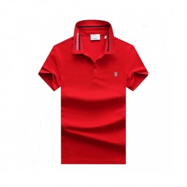 [버버리]Burberry 2020 Mens Logo Cotton Polo Short Sleeved Tshirts - 버버리 2020 남성 로고 코튼 폴로 반팔티 Bur02420x.Size(m 