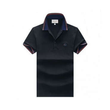 [매장판]Gucci 2020 Mens Logo Cotton Polo Short Sleeved Tshirts - 구찌 2020 남성 로고 폴로 코튼 반팔티 Guc02436x.Size(m 