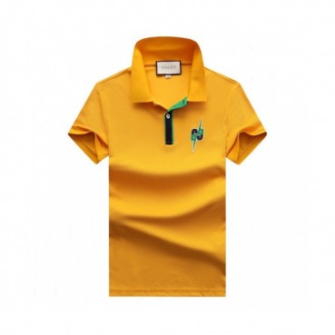 [매장판]Gucci 2020 Mens Logo Cotton Polo Short Sleeved Tshirts - 구찌 2020 남성 로고 폴로 코튼 반팔티 Guc02434x.Size(m 