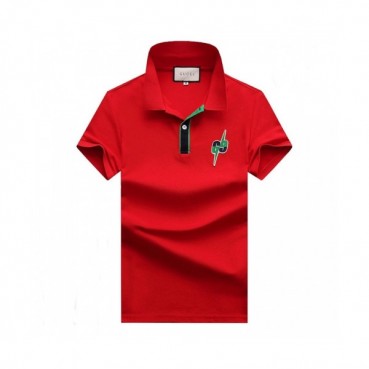 [매장판]Gucci 2020 Mens Logo Cotton Polo Short Sleeved Tshirts - 구찌 2020 남성 로고 폴로 코튼 반팔티 Guc02433x.Size(m 