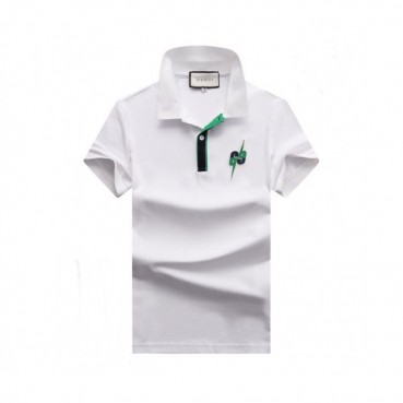 [매장판]Gucci 2020 Mens Logo Cotton Polo Short Sleeved Tshirts - 구찌 2020 남성 로고 폴로 코튼 반팔티 Guc02431x.Size(m 