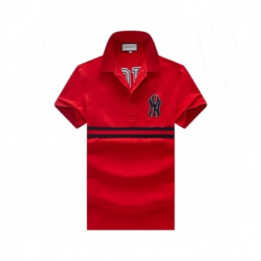 [매장판]Gucci 2020 Mens Logo Cotton Polo Short Sleeved Tshirts - 구찌 2020 남성 로고 폴로 코튼 반팔티 Guc02430x.Size(m 