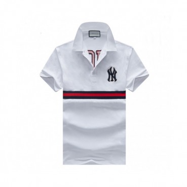 [매장판]Gucci 2020 Mens Logo Cotton Polo Short Sleeved Tshirts - 구찌 2020 남성 로고 폴로 코튼 반팔티 Guc02429x.Size(m 