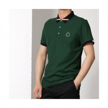 [매장판]Moncler 2020 Mens Logo Cotton Short Sleeved Polo Tshirts - 몽클레어 2020 남성 로고 코튼 폴로 반팔티 Moc01582x.Size(m 