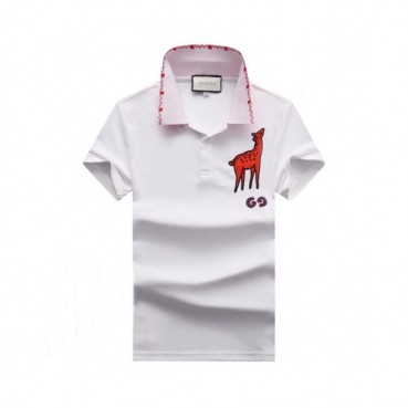 [매장판]Gucci 2020 Mens Logo Cotton Polo Short Sleeved Tshirts - 구찌 2020 남성 로고 폴로 코튼 반팔티 Guc02427x.Size(m 