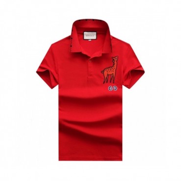 [매장판]Gucci 2020 Mens Logo Cotton Polo Short Sleeved Tshirts - 구찌 2020 남성 로고 폴로 코튼 반팔티 Guc02425x.Size(m 