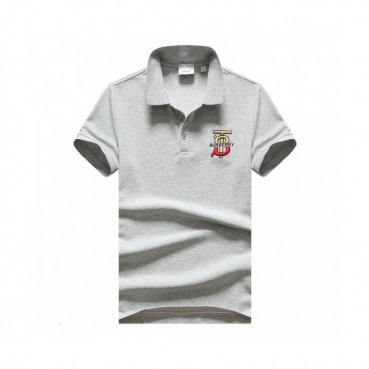[버버리]Burberry 2020 Mens Logo Cotton Polo Short Sleeved Tshirts - 버버리 2020 남성 로고 코튼 폴로 반팔티 Bur02406x.Size(m 