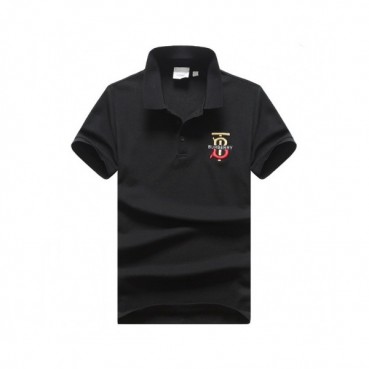 [버버리]Burberry 2020 Mens Logo Cotton Polo Short Sleeved Tshirts - 버버리 2020 남성 로고 코튼 폴로 반팔티 Bur02405x.Size(m 