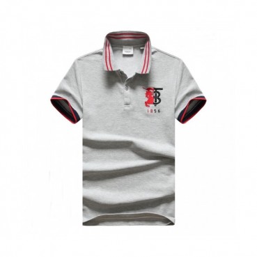 [버버리]Burberry 2020 Mens Logo Cotton Polo Short Sleeved Tshirts - 버버리 2020 남성 로고 코튼 폴로 반팔티 Bur02402x.Size(m 