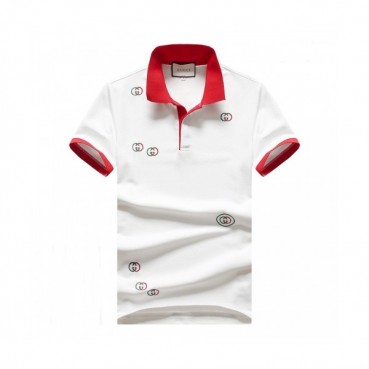 [매장판]Gucci 2020 Mens Logo Cotton Polo Short Sleeved Tshirts - 구찌 2020 남성 로고 폴로 코튼 반팔티 Guc02417x.Size(m 