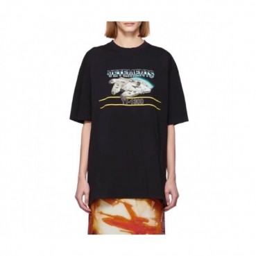 [베트멍]Vetements 2020 Mm/Wm Printing Logo Cotton Short Sleeved Oversize Tshirts - 베트멍 2020 남/녀 프린팅 로고 코튼 오버사이즈 반팔티 Vet0067x.Size(s 