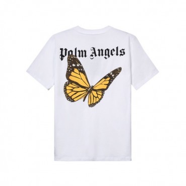 [팜 엔젤스]Palm Angels 2020 Mm/Wm Logo Cotton Short Sleeved Tshirts - 팜 엔젤스 2020 남자 로고 코튼 반팔티셔츠 Pam0124x.Size(xs 
