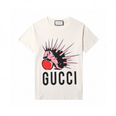 [매장판]Gucci 2020 Mm/Wm Logo Cotton Crew neck Short Sleeved Tshirts - 구찌 2020 남/녀 로고 코튼 크루넥 반팔티 Guc02407x.Size(s 