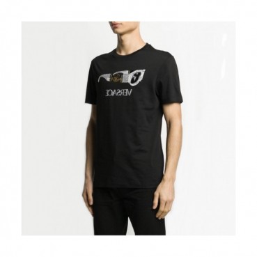 [베르사체]Versace 2020 Mens Logo Silket Short Sleeved Tshirts - 베르사체 2020 남성 메두사 실켓 반팔티 Ver0579x.Size(s 