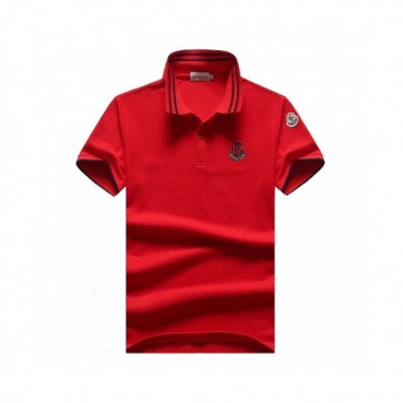 [매장판]Moncler 2020 Mens Logo Cotton Short Sleeved Polo Tshirts - 몽클레어 2020 남성 로고 코튼 폴로 반팔티 Moc01574x.Size(m 