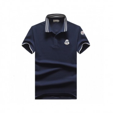 [매장판]Moncler 2020 Mens Logo Cotton Short Sleeved Polo Tshirts - 몽클레어 2020 남성 로고 코튼 폴로 반팔티 Moc01572x.Size(m 