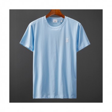 [버버리]Burberry 2020 Mens Logo Cotton Short Sleeved Tshirts - 버버리 2020 남성 로고 코튼 반팔티 Bur02391x.Size(s 