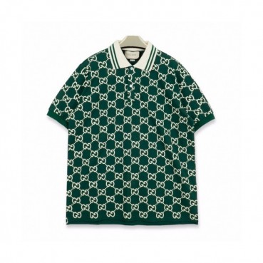[매장판]Gucci 2020 Mm/Wm Logo Cotton Polo Short Sleeved Tshirts - 구찌 2020 남자 로고 폴로 코튼 반팔티 Guc02209x.Size(xs 