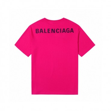 [발렌시아가]Balenciaga 2019 Mm/Wm Logo Cotton Short Sleeved Tshirt - 발렌시아가 2019 남자 로고 오버사이즈 코튼 반팔티 Bal0578x.Size(xs 