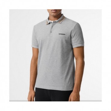 [버버리]Burberry 2020 Mens Logo Cotton Polo Short Sleeved Tshirts - 버버리 2020 남성 로고 코튼 폴로 반팔티 Bur02389x.Size(s 