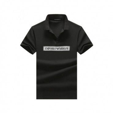 [알마니]Armani 2019 Mens Logo Cotton Short Sleeved Tshirts - 알마니 2019 남성 로고 코튼 반팔티 Arm0627x.Size(m 