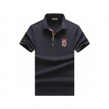 [버버리]Burberry 2020 Mens Logo Cotton Polo Short Sleeved Tshirts - 버버리 2020 남성 로고 코튼 폴로 반팔티 Bur02380x.Size(m 