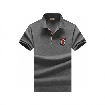 [버버리]Burberry 2020 Mens Logo Cotton Polo Short Sleeved Tshirts - 버버리 2020 남성 로고 코튼 폴로 반팔티 Bur02379x.Size(m 