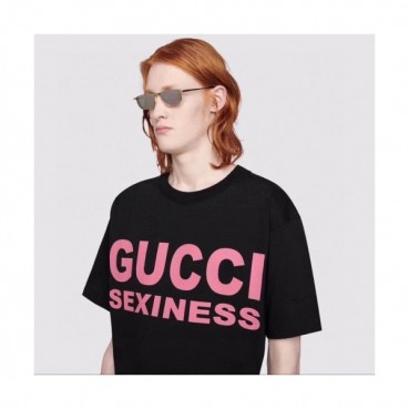 [매장판]Gucci 2020 Mm/Wm Logo Cotton Crew neck Short Sleeved Tshirts - 구찌 2020 남/녀 로고 코튼 크루넥 반팔티 Guc02391x.Size(s 