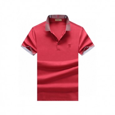 [버버리]Burberry 2020 Mens Logo Cotton Polo Short Sleeved Tshirts - 버버리 2020 남성 로고 코튼 폴로 반팔티 Bur02374x.Size(m 