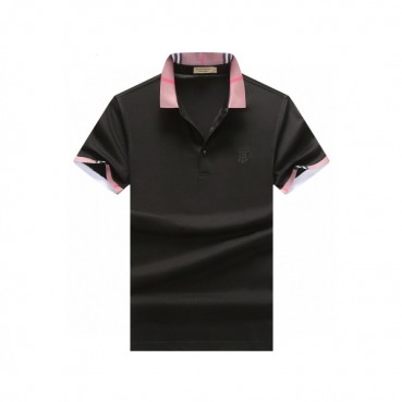 [버버리]Burberry 2020 Mens Logo Cotton Polo Short Sleeved Tshirts - 버버리 2020 남성 로고 코튼 폴로 반팔티 Bur02371x.Size(m 