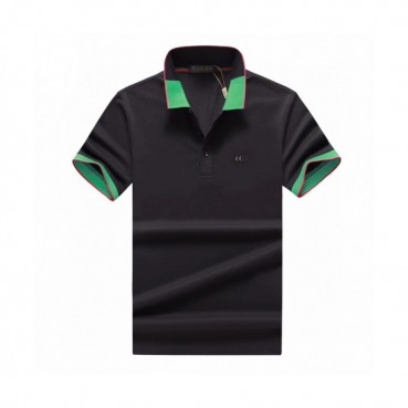 [매장판]Gucci 2020 Mens Logo Cotton Short Sleeved Polo Tshirts - 구찌 2020 남성 로고 코튼 폴로 반팔티 Guc02382x.Size(m 
