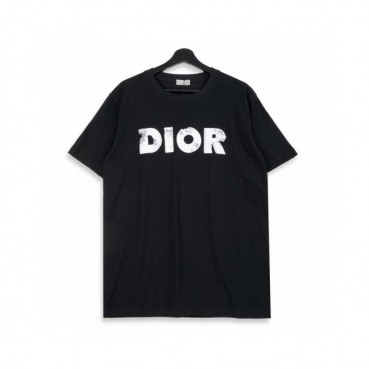 [디올]Dior 2020 Mm/Wm Logo Cotton Short Sleeved Tshirts - 디올 2020 남자 로고 코튼 반팔티 Dio0583x.Size(xs 