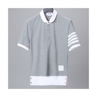 [톰브라운]Thom Browne 2020 Mm/Wm Casual Cotton Short Sleeved Tshirts - 톰브라운 2020 남자 로고 코튼 반팔티 Tho0657x.Size(s 
