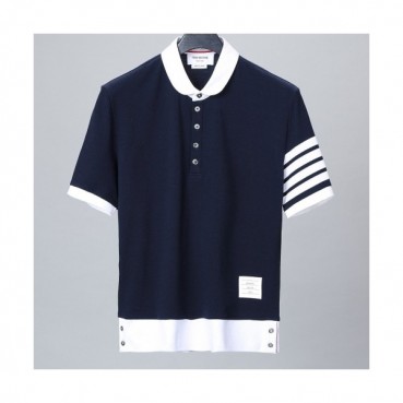 [톰브라운]Thom Browne 2020 Mm/Wm Casual Cotton Short Sleeved Tshirts - 톰브라운 2020 남자 로고 코튼 반팔티 Tho0656x.Size(s 