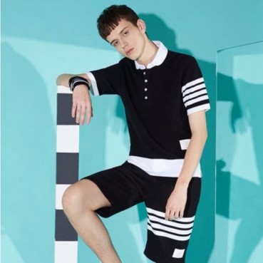톰브라운 남성 폴로 반팔티 - Thom Browne Mens Polo Tshirts 