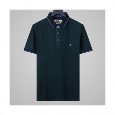 [폴로]Polo 2020 Mens Logo Silket Polo Short Sleeved Tshirs - 폴로 2020 남성 로고 실켓 폴로 반팔티 Pol0041x.Size(l 