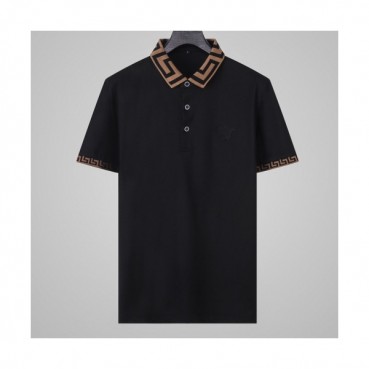 [펜디]Fendi 2020 Mens Logo Casual Short Sleeved Tshirts - 펜디 2020 남성 로고 캐쥬얼 반팔티 Fen0630x.Size(l 