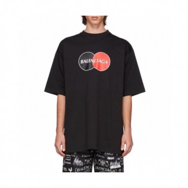 [발렌시아가]Balenciaga 2020 Mm/Wm Logo Cotton Short Sleeved Tshirts - 발렌시아가 2020 남자 로고 코튼 반팔티 Bal0572x.Size(s 