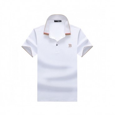 [버버리]Burberry 2020 Mens Logo Cotton Polo Short Sleeved Tshirts - 버버리 2020 남성 로고 코튼 폴로 반팔티 Bur02356x.Size(m 