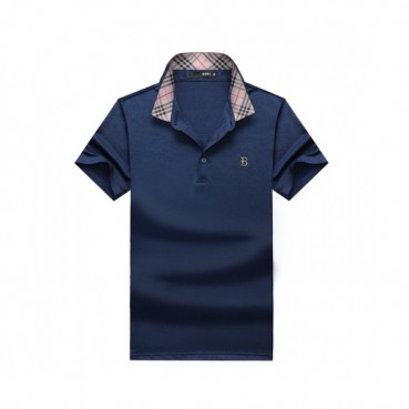 [버버리]Burberry 2020 Mens Logo Cotton Polo Short Sleeved Tshirts - 버버리 2020 남성 로고 코튼 폴로 반팔티 Bur02352x.Size(m 