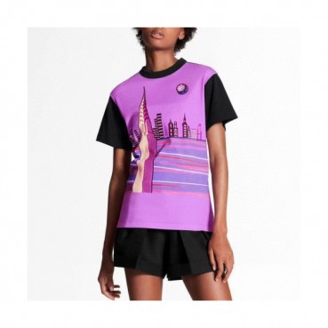 [루이비통]Louis vuitton 2020 Mm/WmCrew-neck Silket Short Sleeved Tshirts 