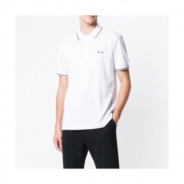 [펜디]Fendi 2020 Mens Logo Casual Cotton Polo Short Sleeved Tshirts - 펜디 2020 남성 로고 캐쥬얼 코튼 폴로 반팔티 Fen0626x.Size(m 
