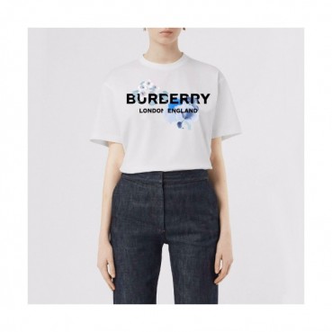 [버버리]Burberry 2020 Mens Logo Crew-neck Cotton Short Sleeved Tshirts 