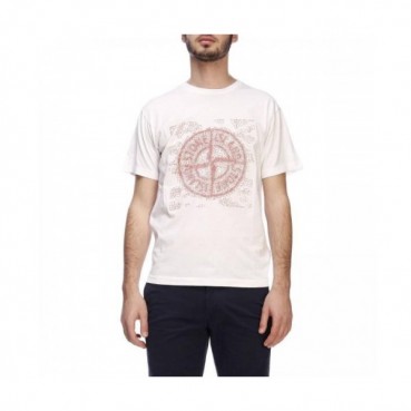 [스톤아일랜드]Stone Island 2020 Mens Crew-neck Cotton Short Sleeved Tshirts 