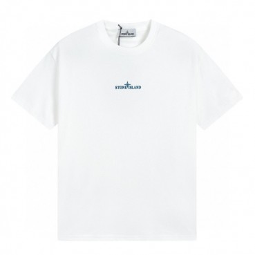 [스톤아일랜드]Stone Island 2025 Mens Crew-neck Cotton Short Sleeved Tshirts 