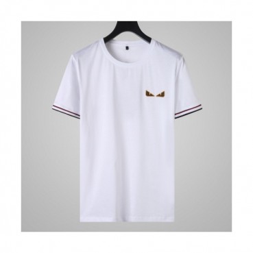 [펜디]Fendi 2020 Mens Logo Casual Short Sleeved Tshirts - 펜디 2020 남성 로고 캐쥬얼 반팔티 Fen0622x.Size(l 