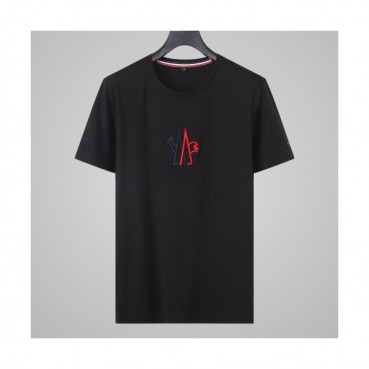 [매장판]Moncler 2020 Mens Logo Cotton Short Sleeved Tshirts - 몽클레어 2020 남성 로고 코튼 반팔티 Moc01553x.Size(l 
