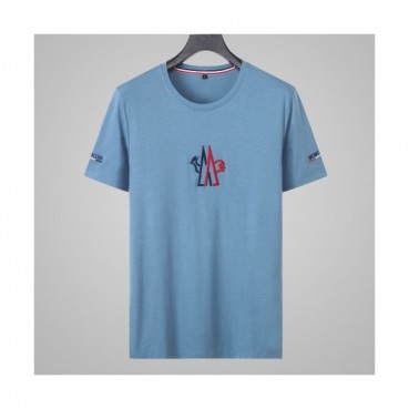 [매장판]Moncler 2020 Mens Logo Cotton Short Sleeved Tshirts - 몽클레어 2020 남성 로고 코튼 반팔티 Moc01552x.Size(l 