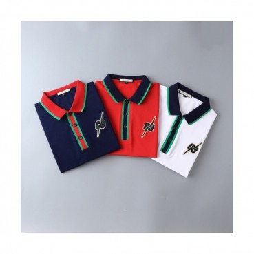 [매장판]Gucci 2020 Mens Logo Cotton Short Sleeved Polo Tshirts - 구찌 2020 남성 로고 코튼 폴로 반팔티 Guc02368x.Size(m 