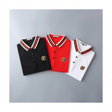 [매장판]Gucci 2020 Mens Logo Cotton Short Sleeved Polo Tshirts - 구찌 2020 남성 로고 코튼 폴로 반팔티 Guc02367x.Size(m 